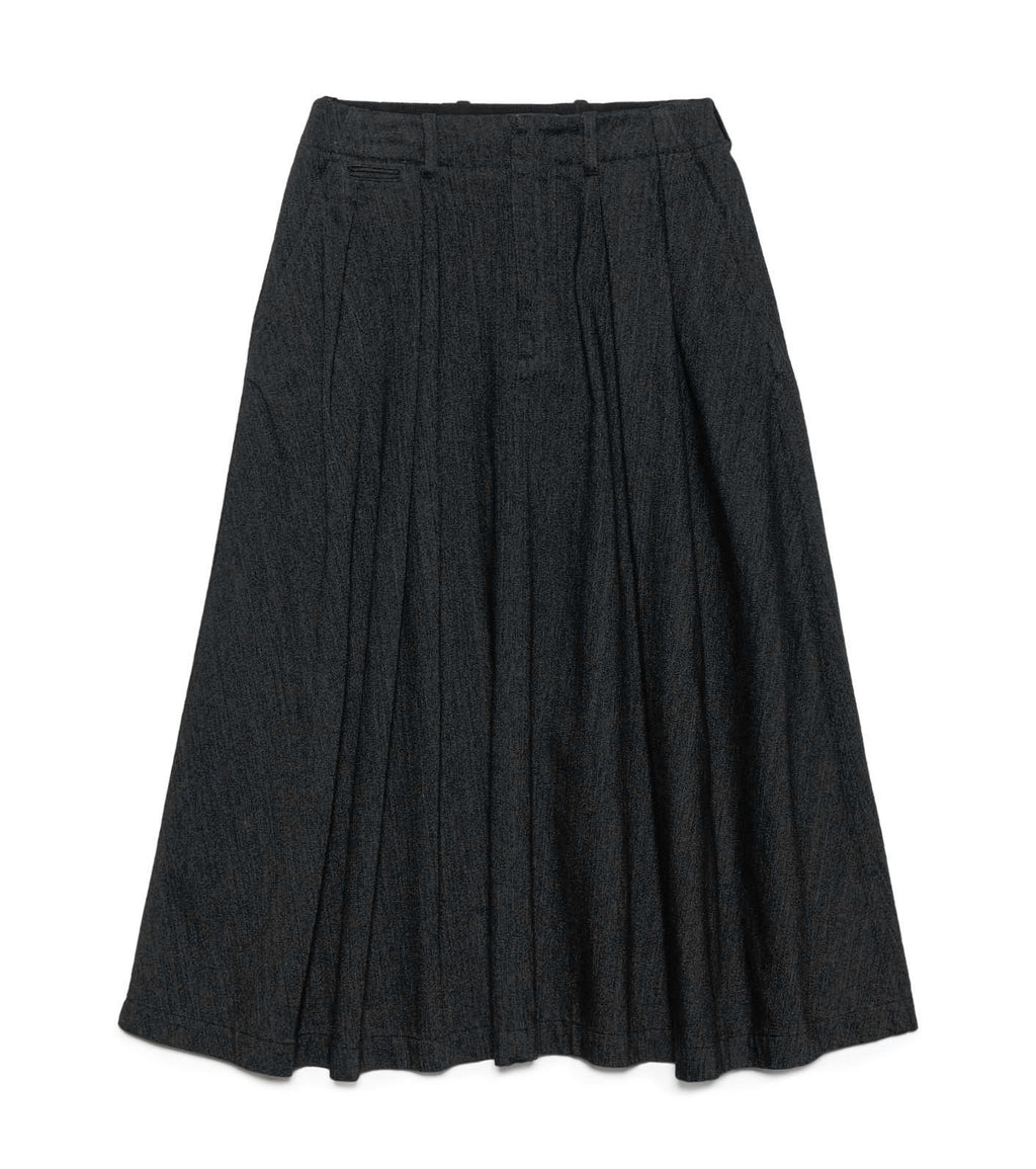 Denim Skirt - K(Black)