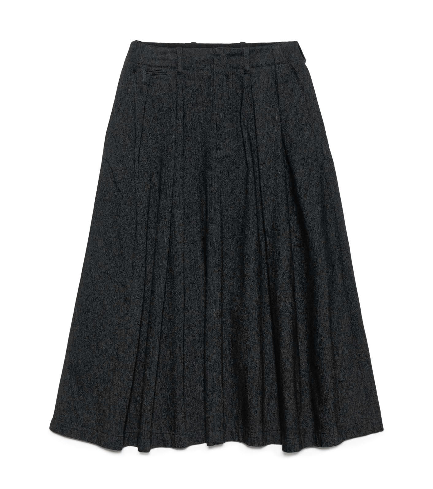 Denim Skirt - K(Black)