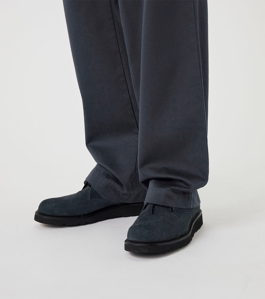Wide Straight Chino Pants