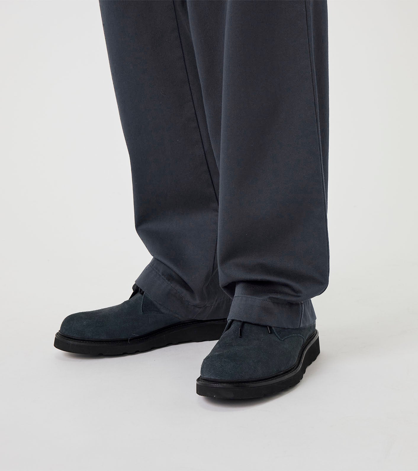 Wide Straight Chino Pants
