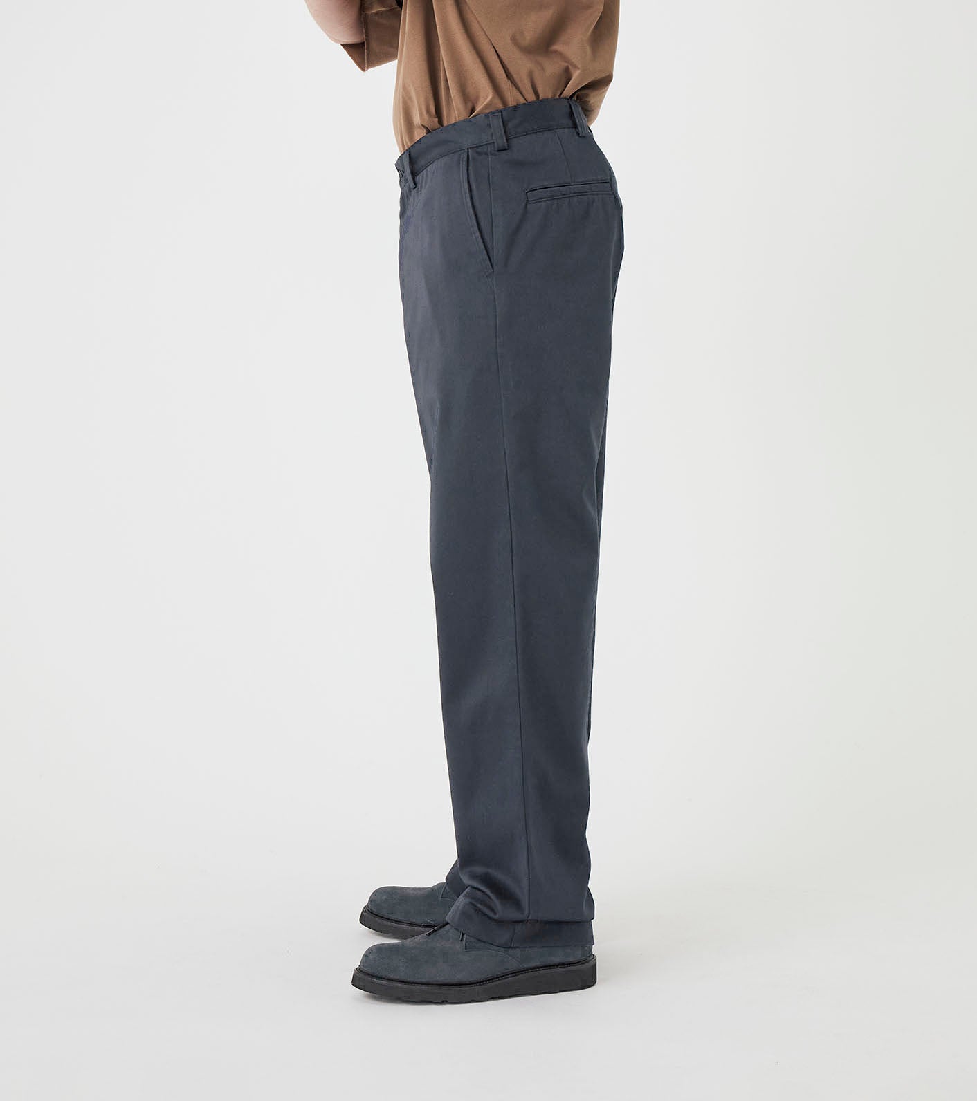 Wide Straight Chino Pants
