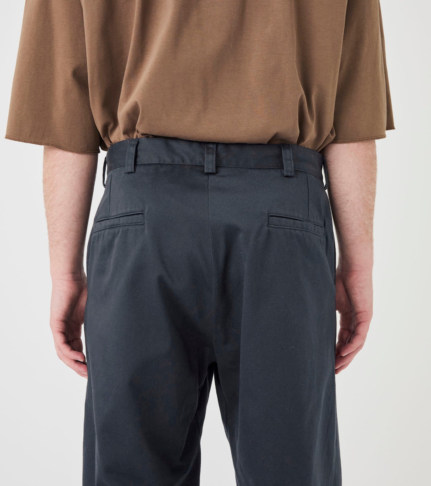Wide Straight Chino Pants