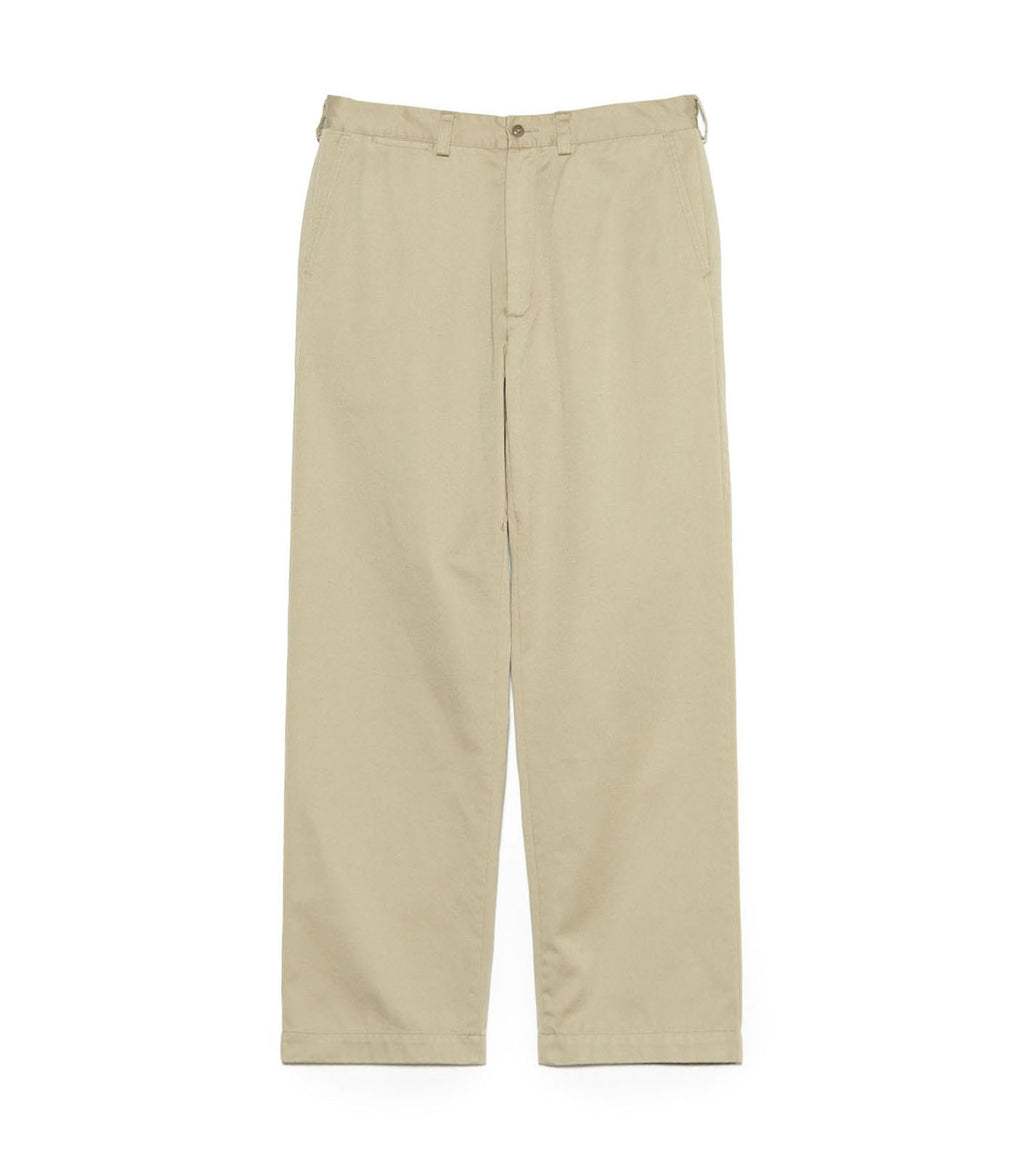 Wide Straight Chino Pants - KK(Khaki)
