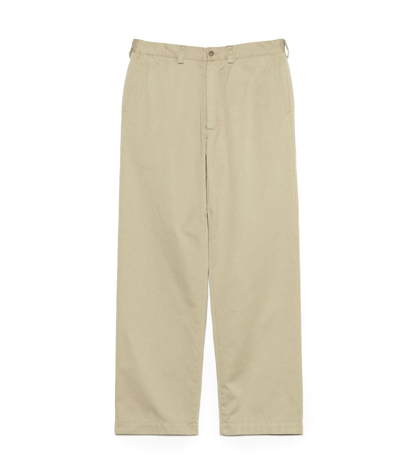 Wide Straight Chino Pants - KK(Khaki)