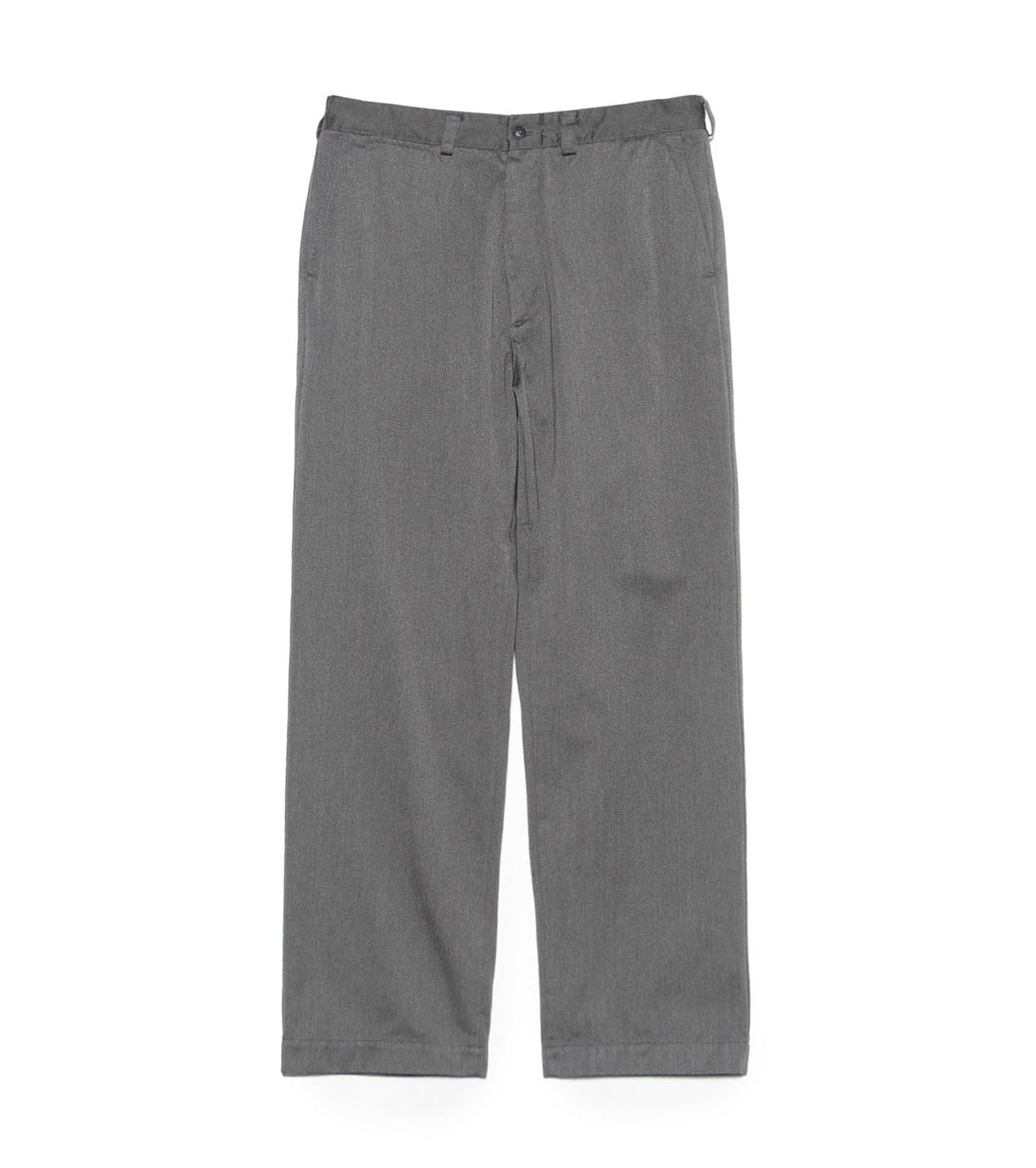 Wide Straight Chino Pants - HG(Heather Gray)