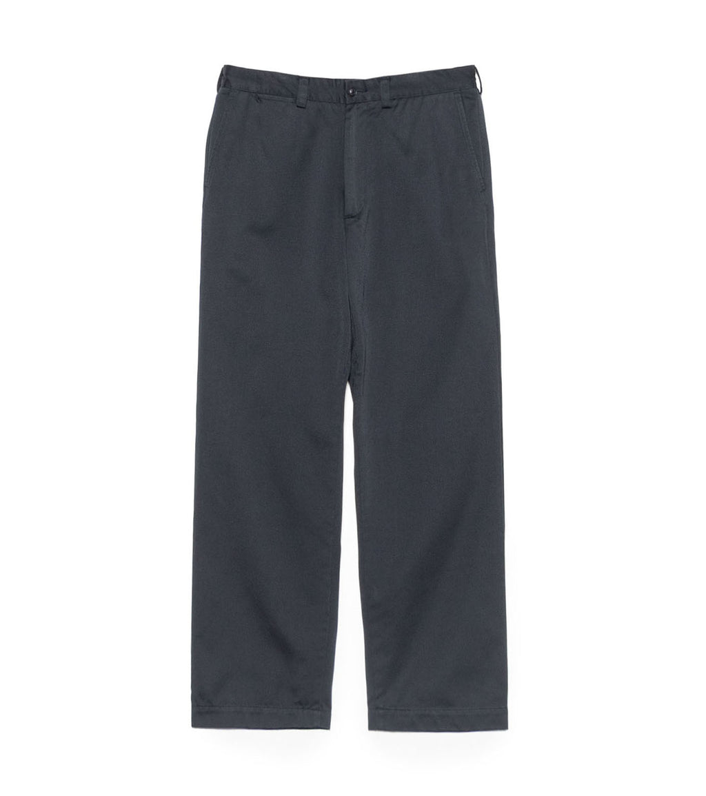 Wide Straight Chino Pants - N(Navy)