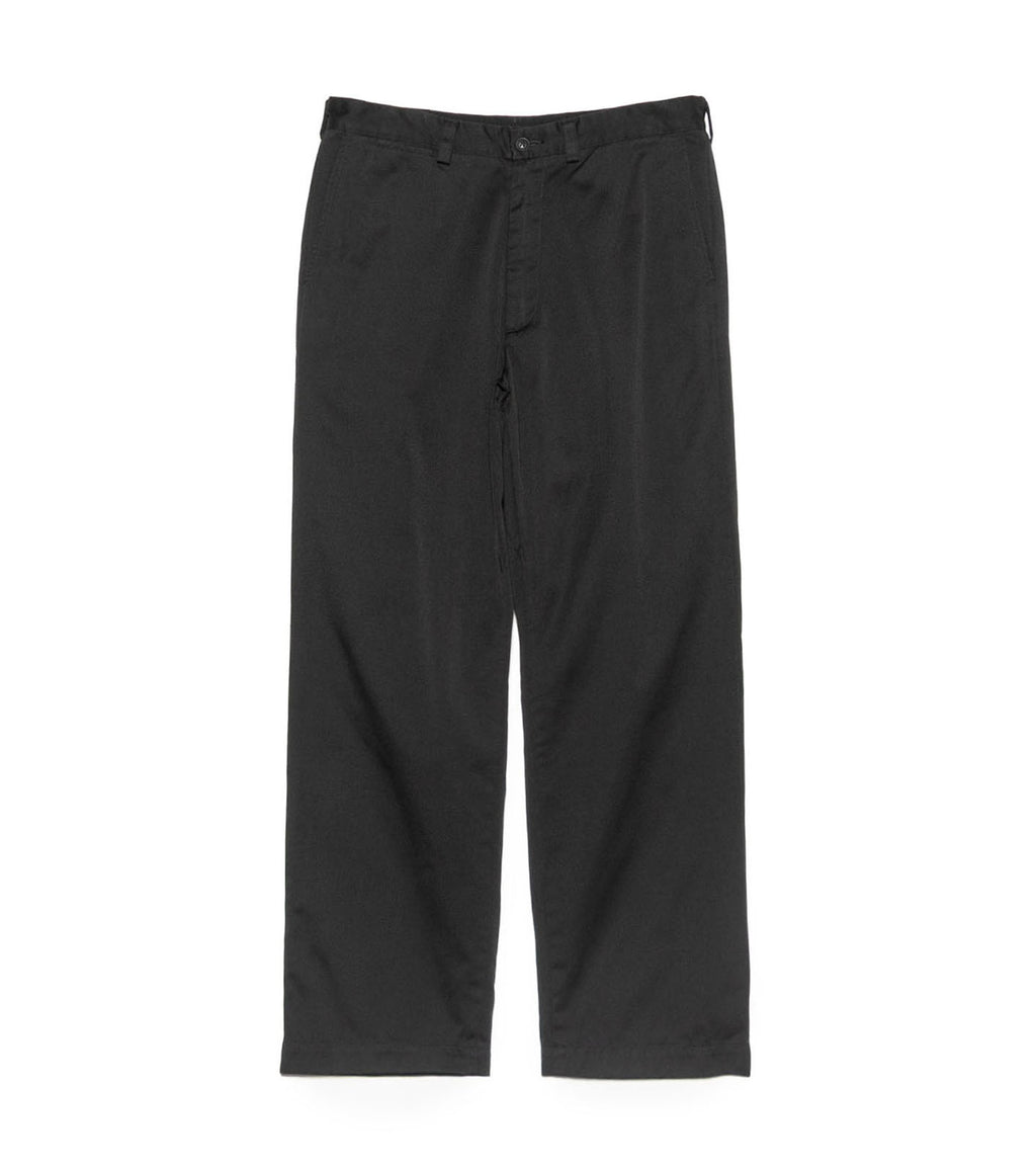 Wide Straight Chino Pants - K(Black)