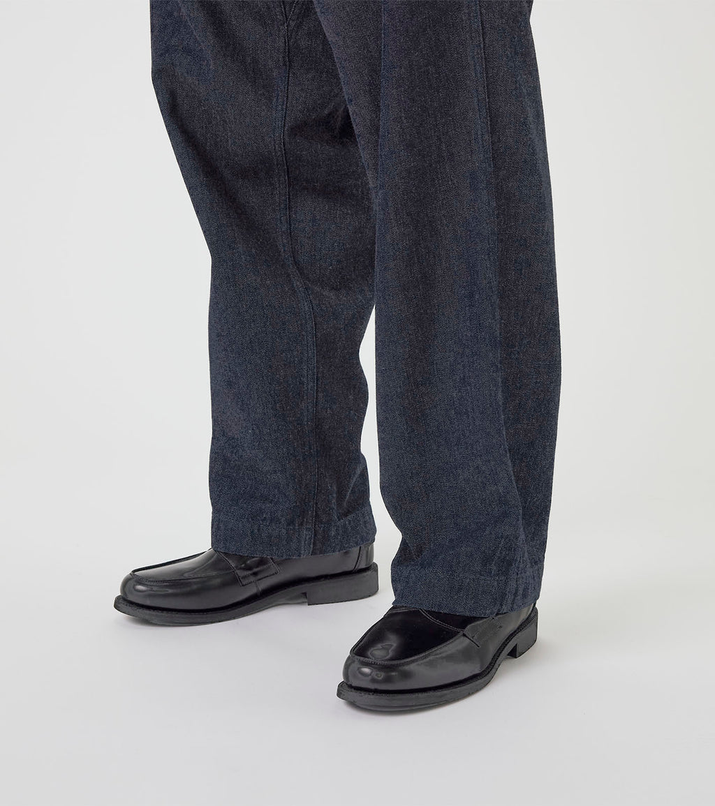 Wide Denim Pants