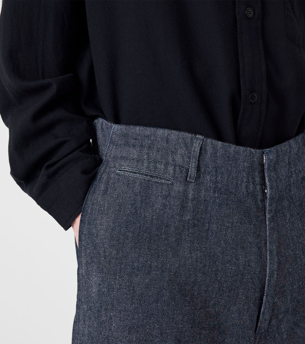 Wide Denim Pants
