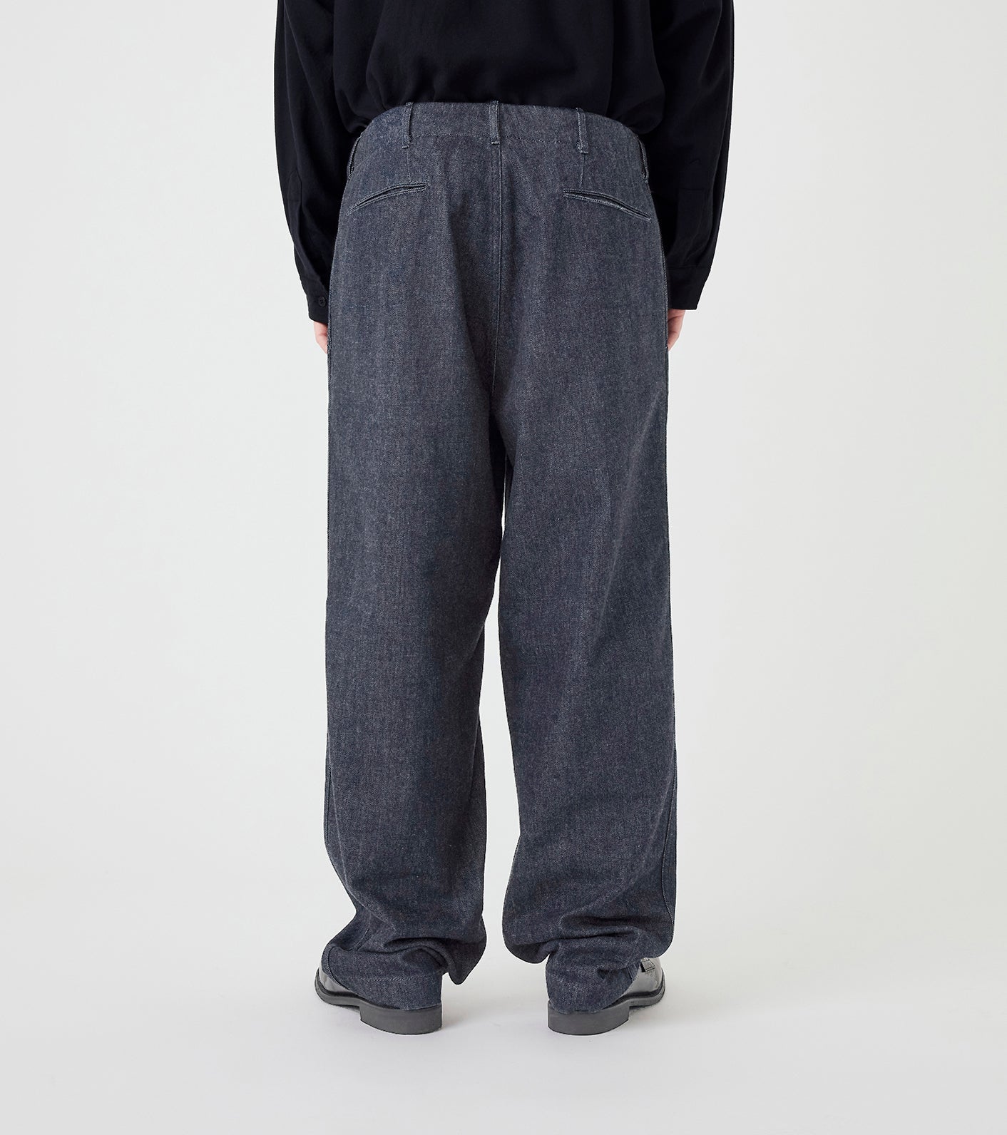 Wide Denim Pants