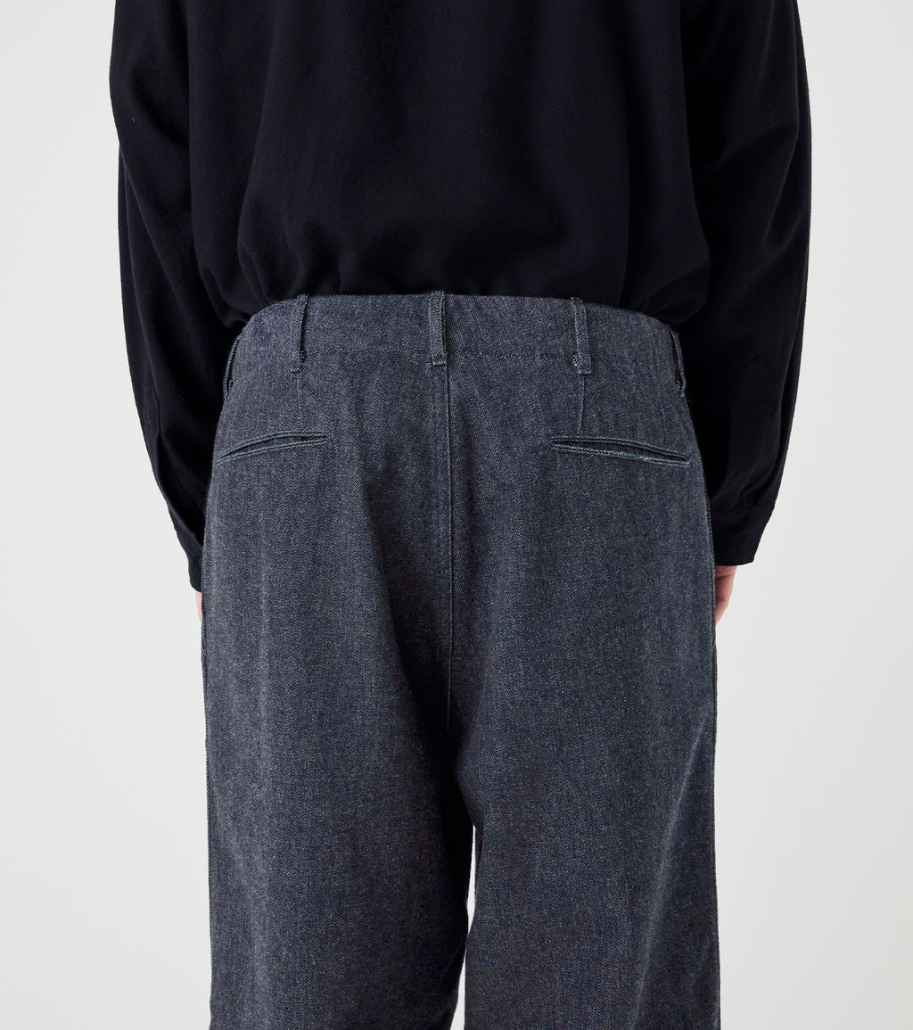 Wide Denim Pants