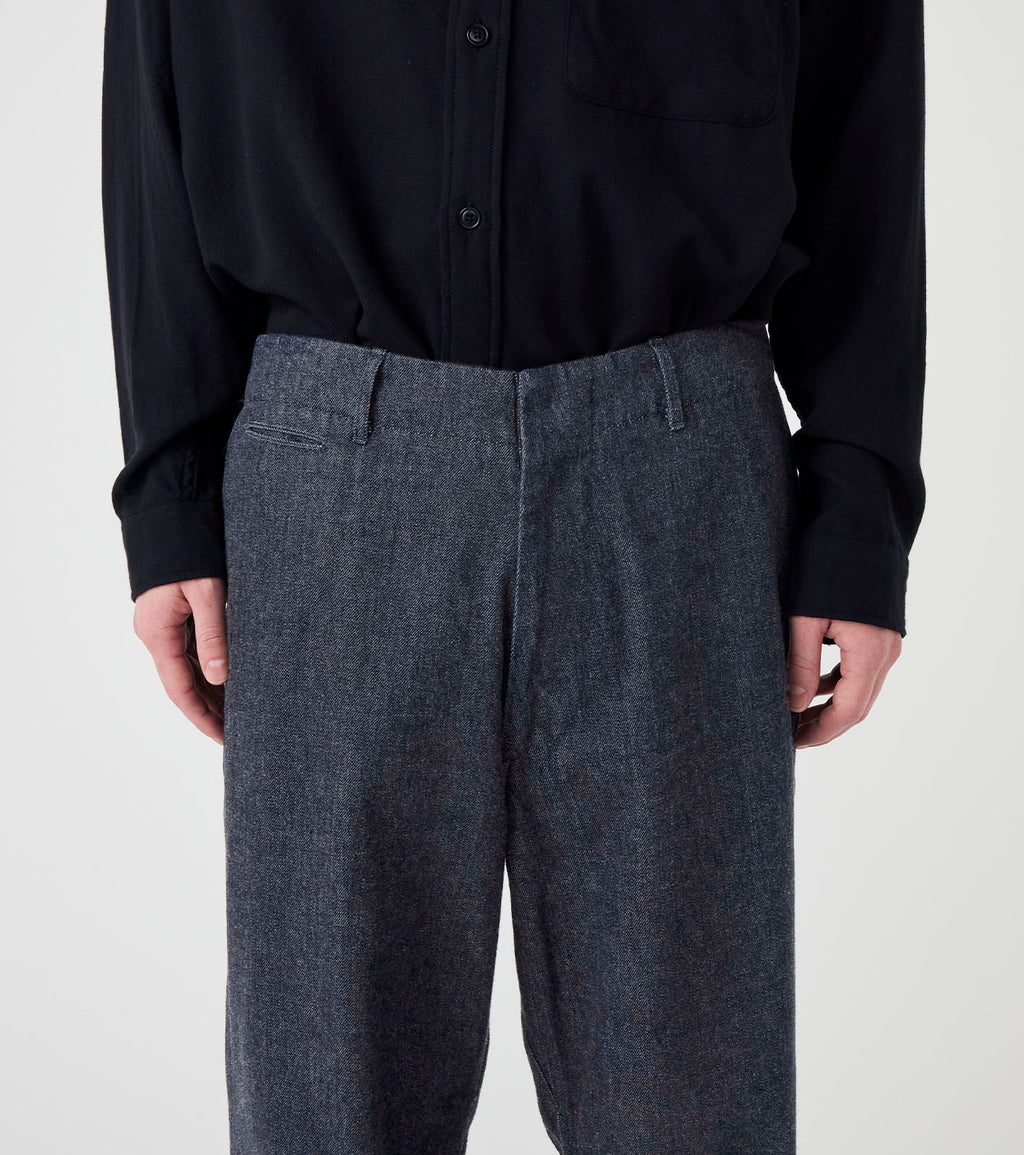 Wide Denim Pants