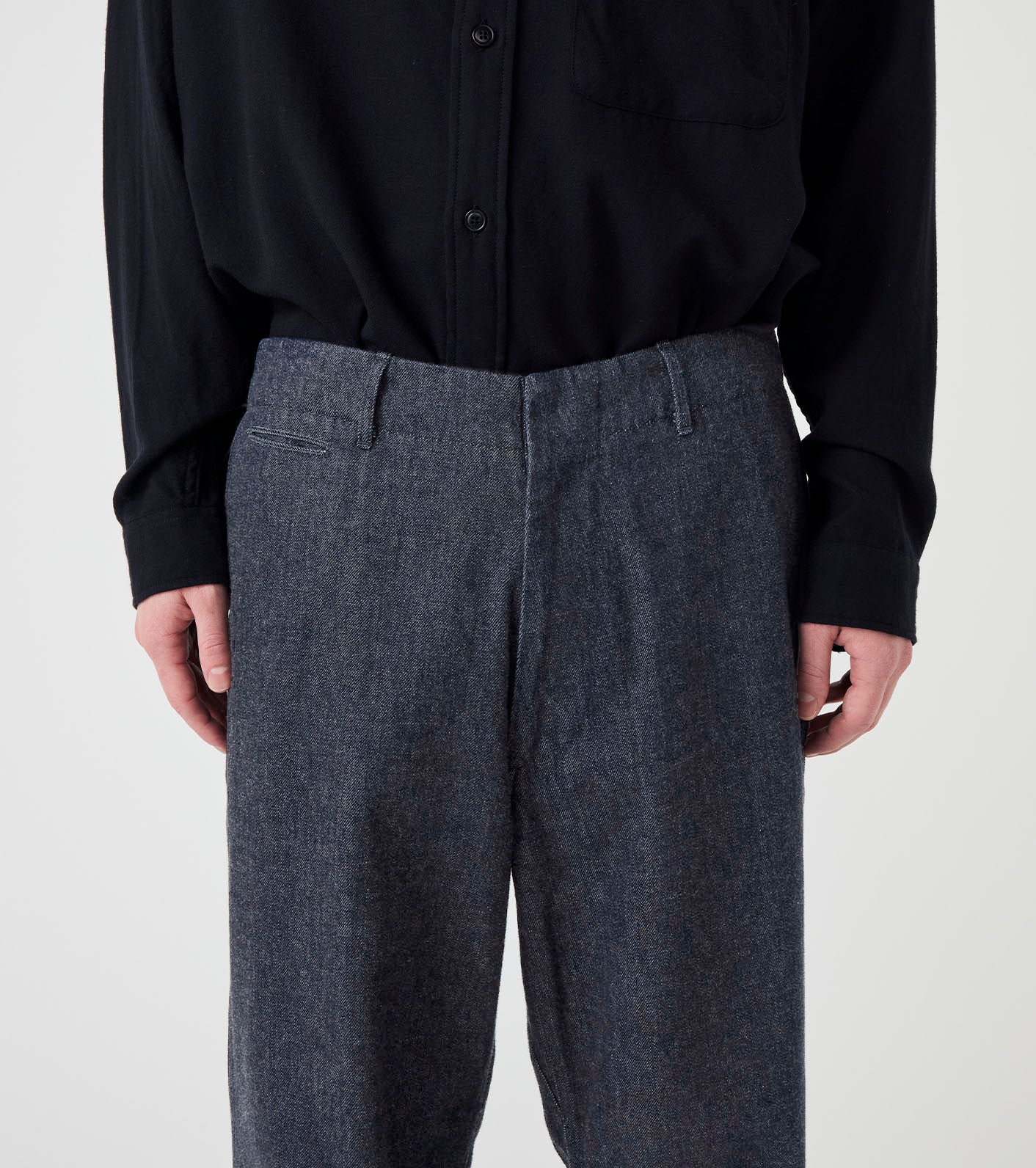 Wide Denim Pants