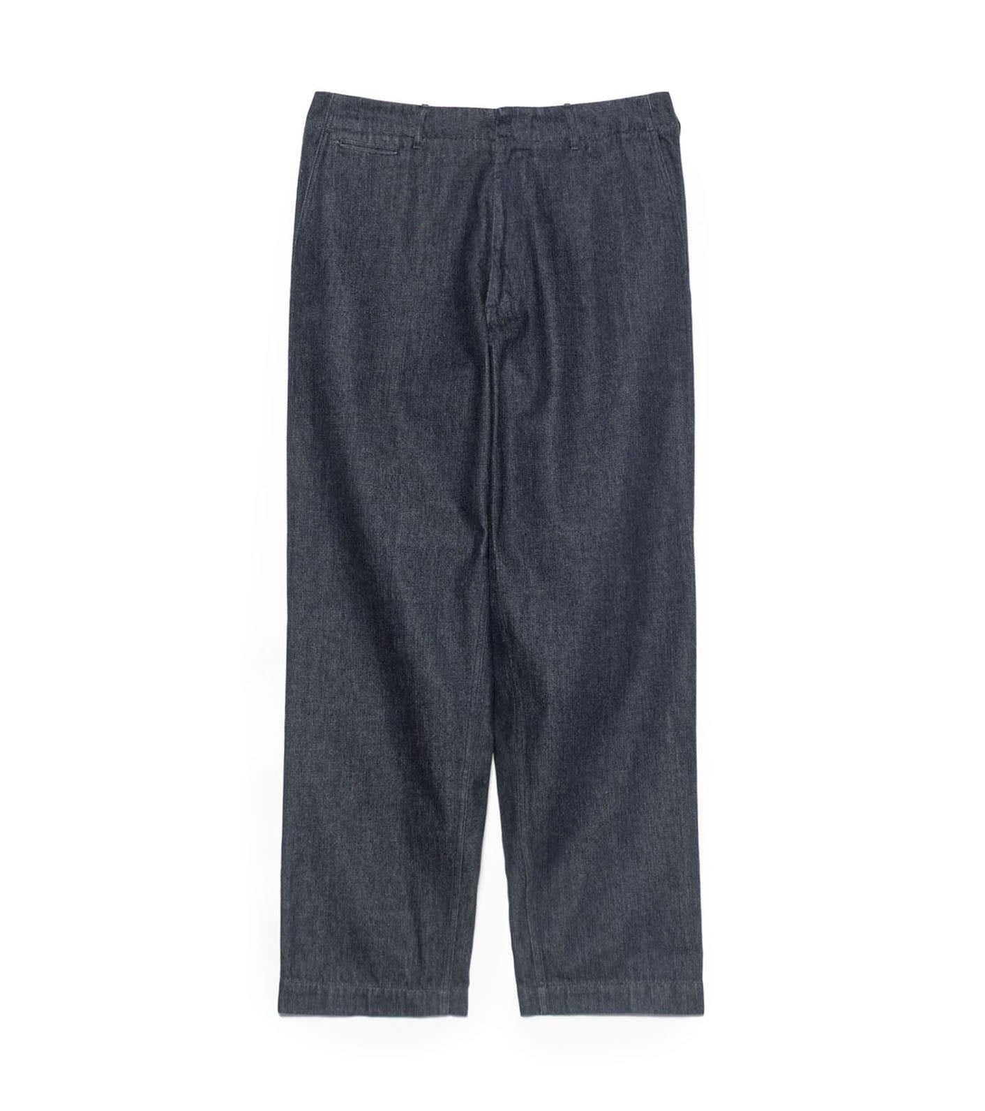 Wide Denim Pants - ID(Indigo)