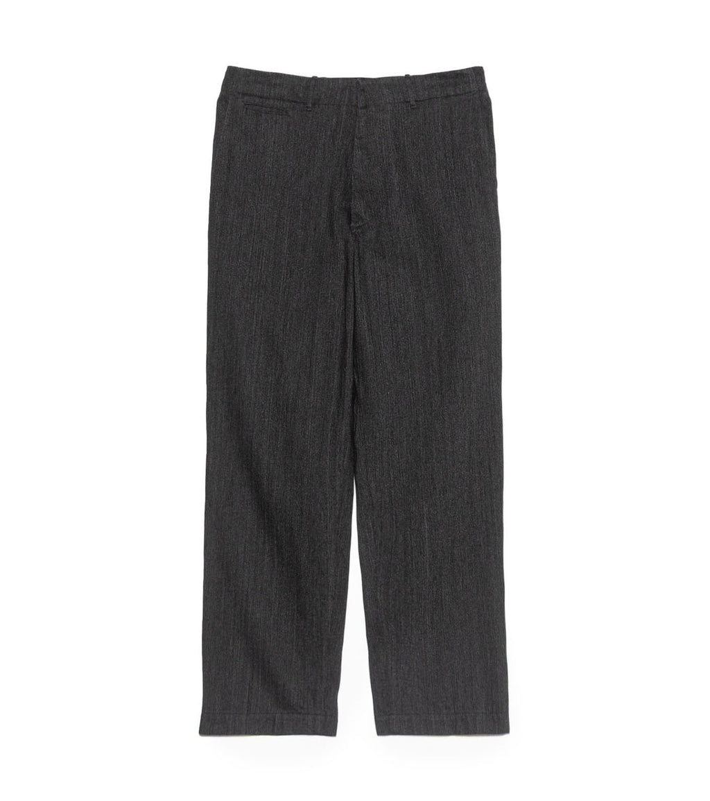 Wide Denim Pants - K(Black)