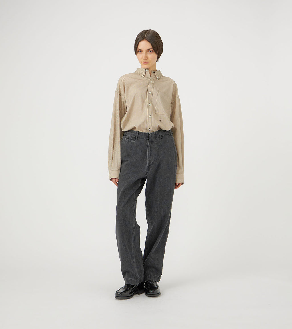 Wide Denim Pants