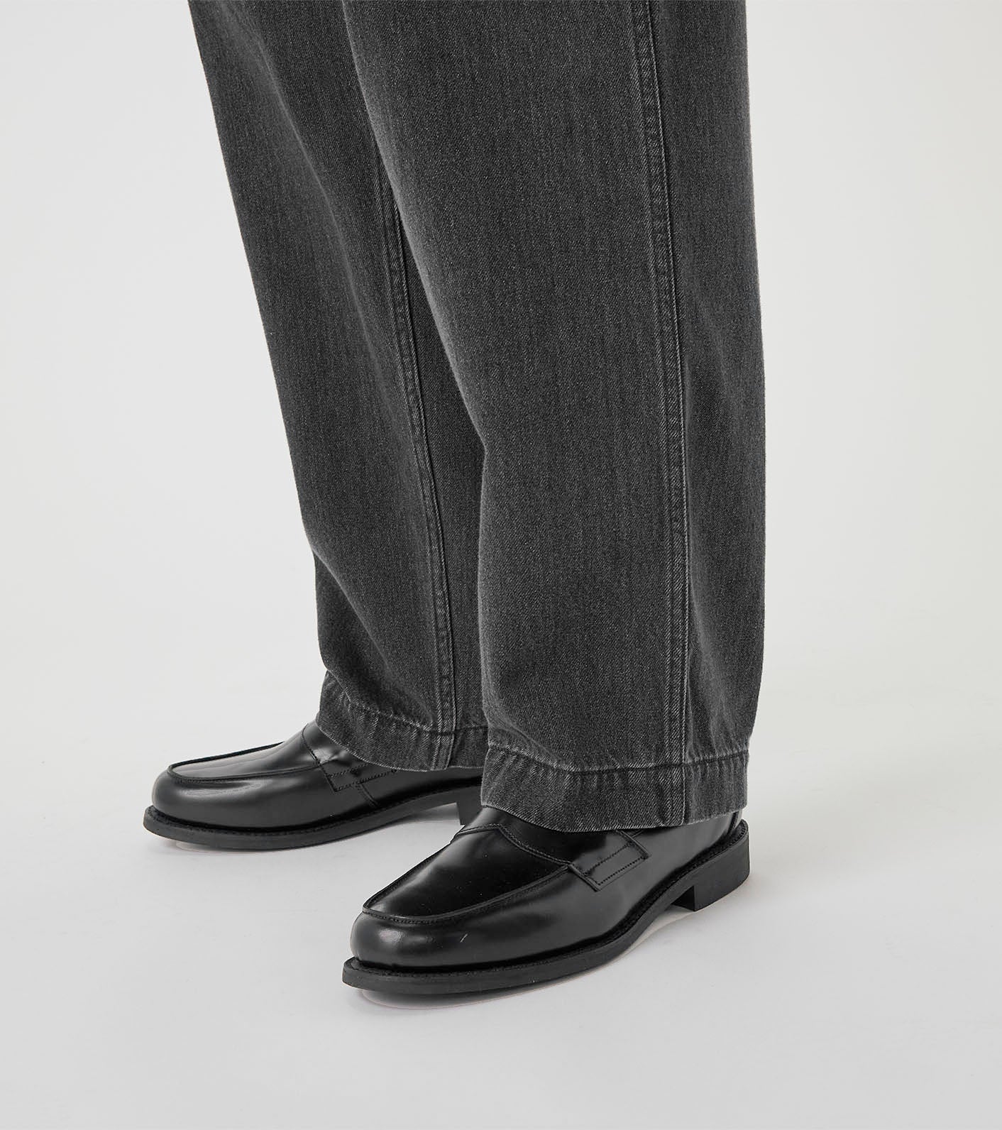 Wide Denim Pants
