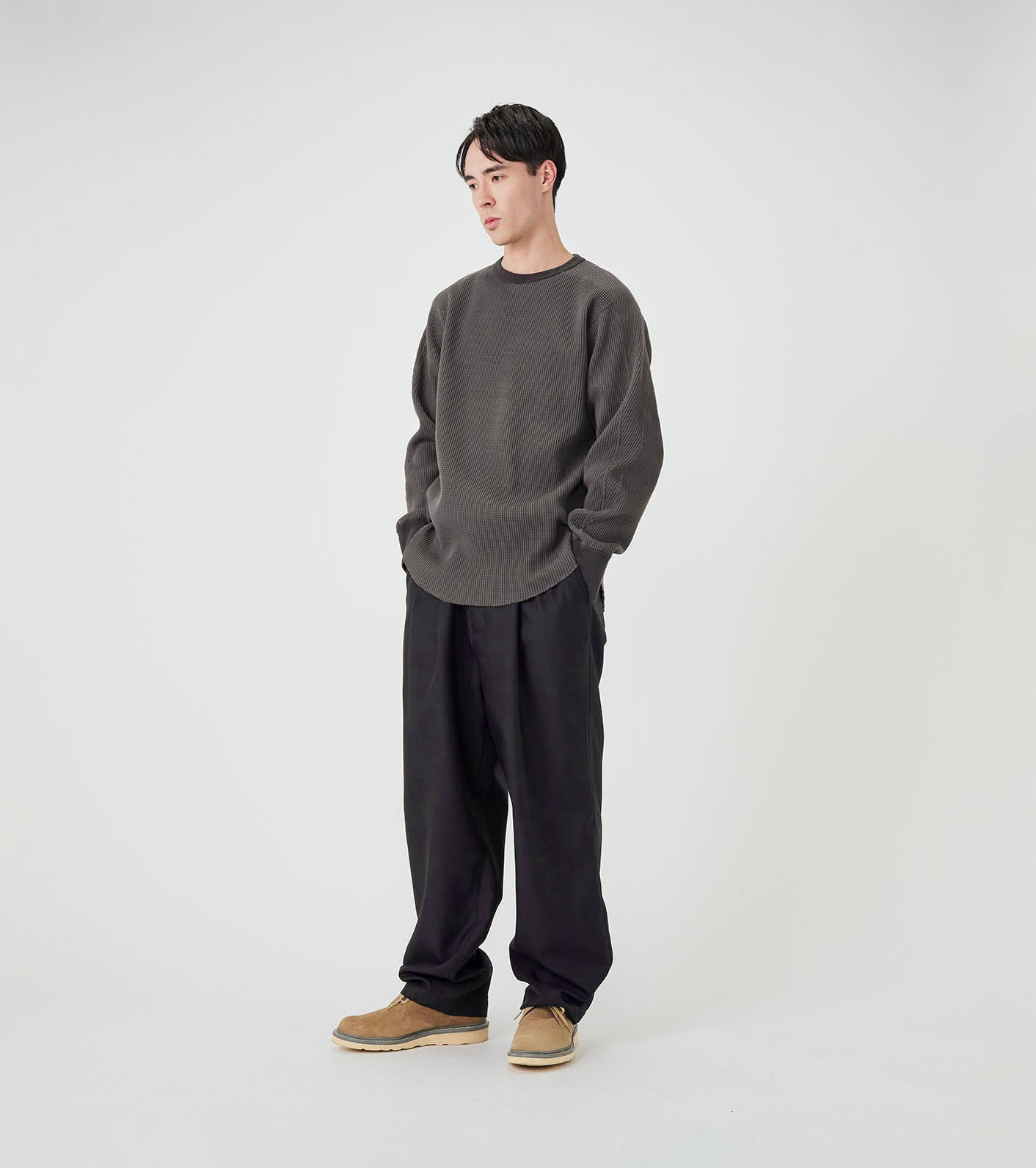 Crew Neck Thermal Sweat