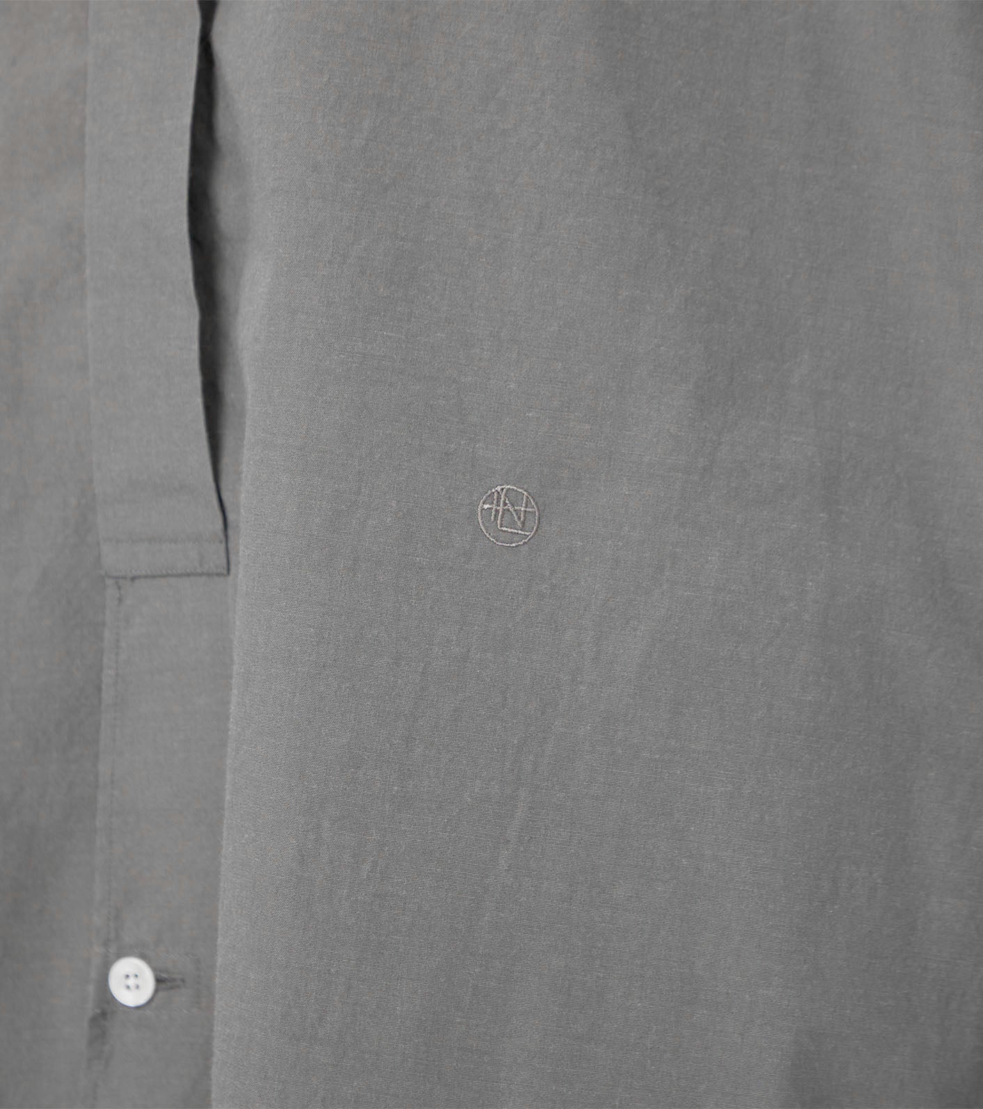 Band Collar Wind Shirt Dress