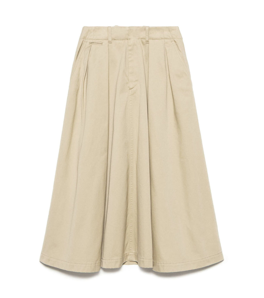Chino Skirt - KK(Khaki)