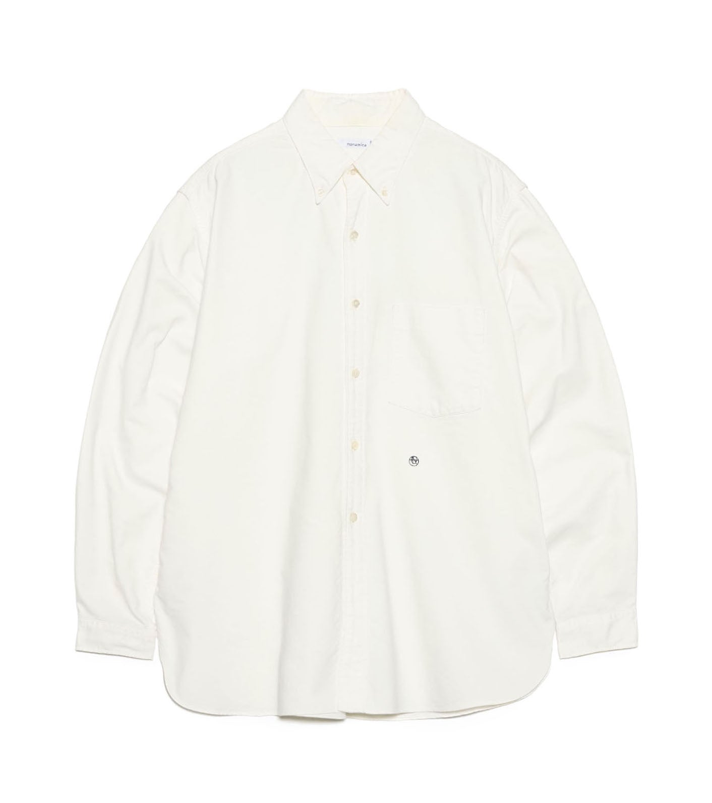 Button Down Wind Shirt - W(White)