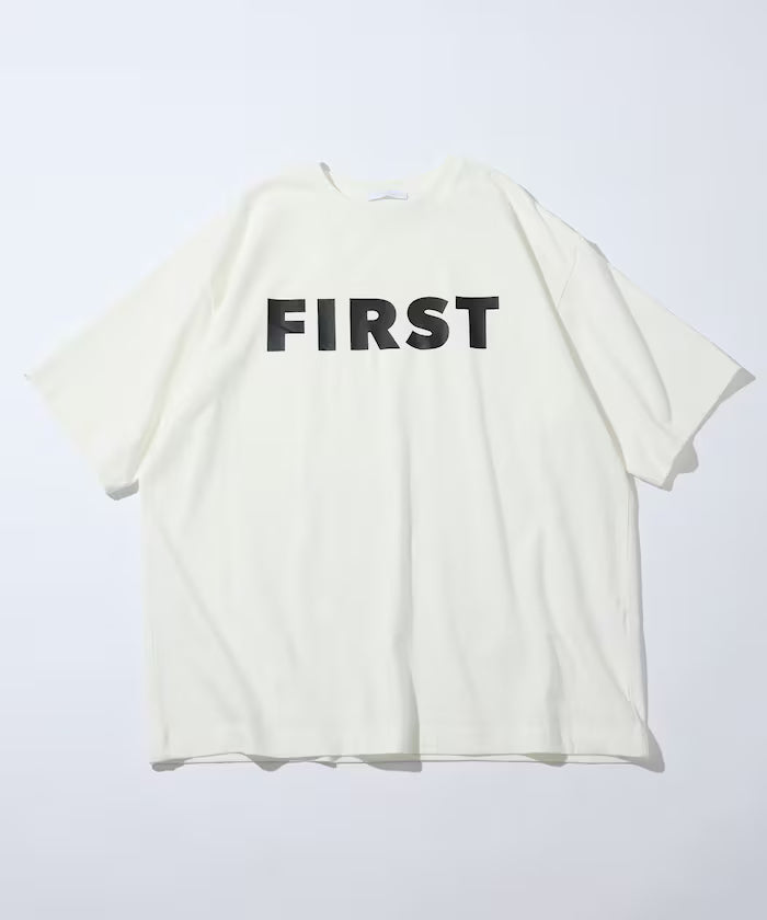 6 Ounce Front Logo Print Crew Neck T-Shirt / Print T-Shirt PR FIRST