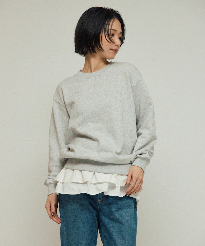 Organic Cotton Multiway Color Sweat / Back毛 Sweat / Set Item