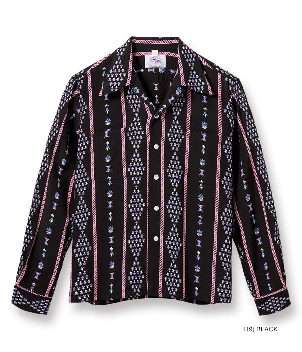 DUKE KAHANAMOKU SPECIAL EDITION “ROYAL STRIPE” (LONG SLEEVE) - BLACK