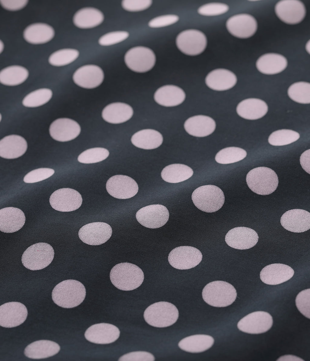 HIGH DENSITY RAYON OPEN SHIRT “POLKA DOT”