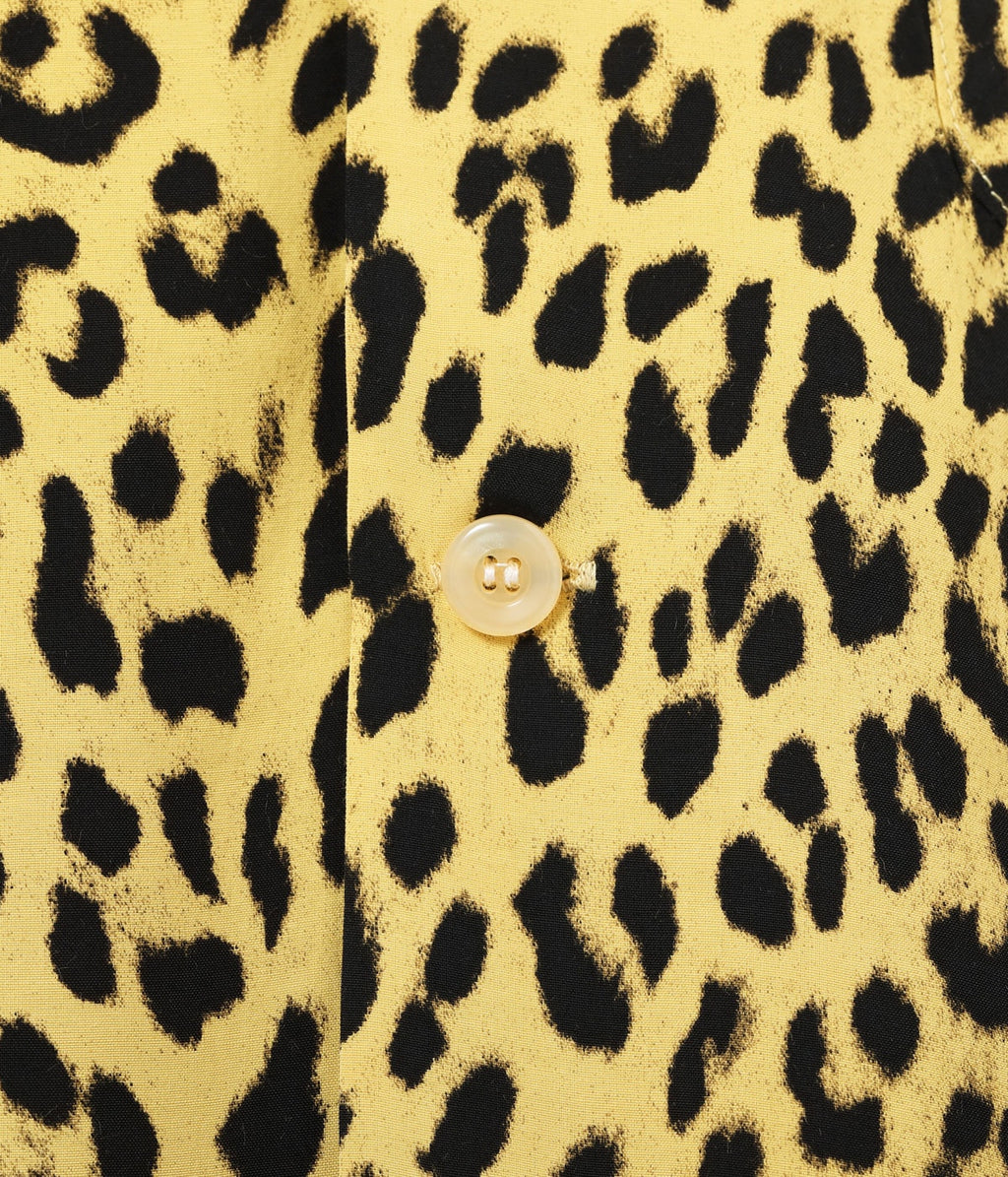 HIGH DENSITY RAYON OPEN SHIRT “LEOPARD”