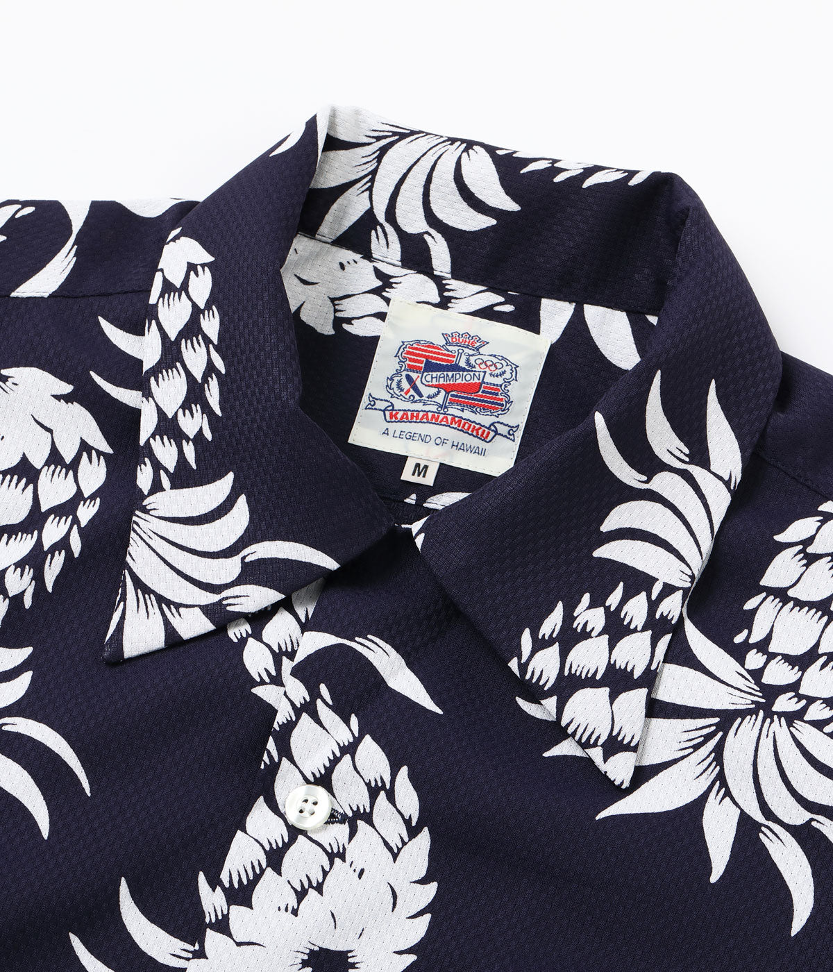 DUKE KAHANAMOKU COOLMAX® HAWAIIAN SHIRT “DUKE'S PINEAPPLE”