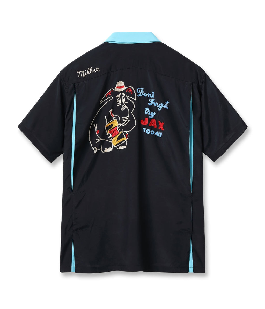 RAYON BOWLING SHIRT “JAX BEER”