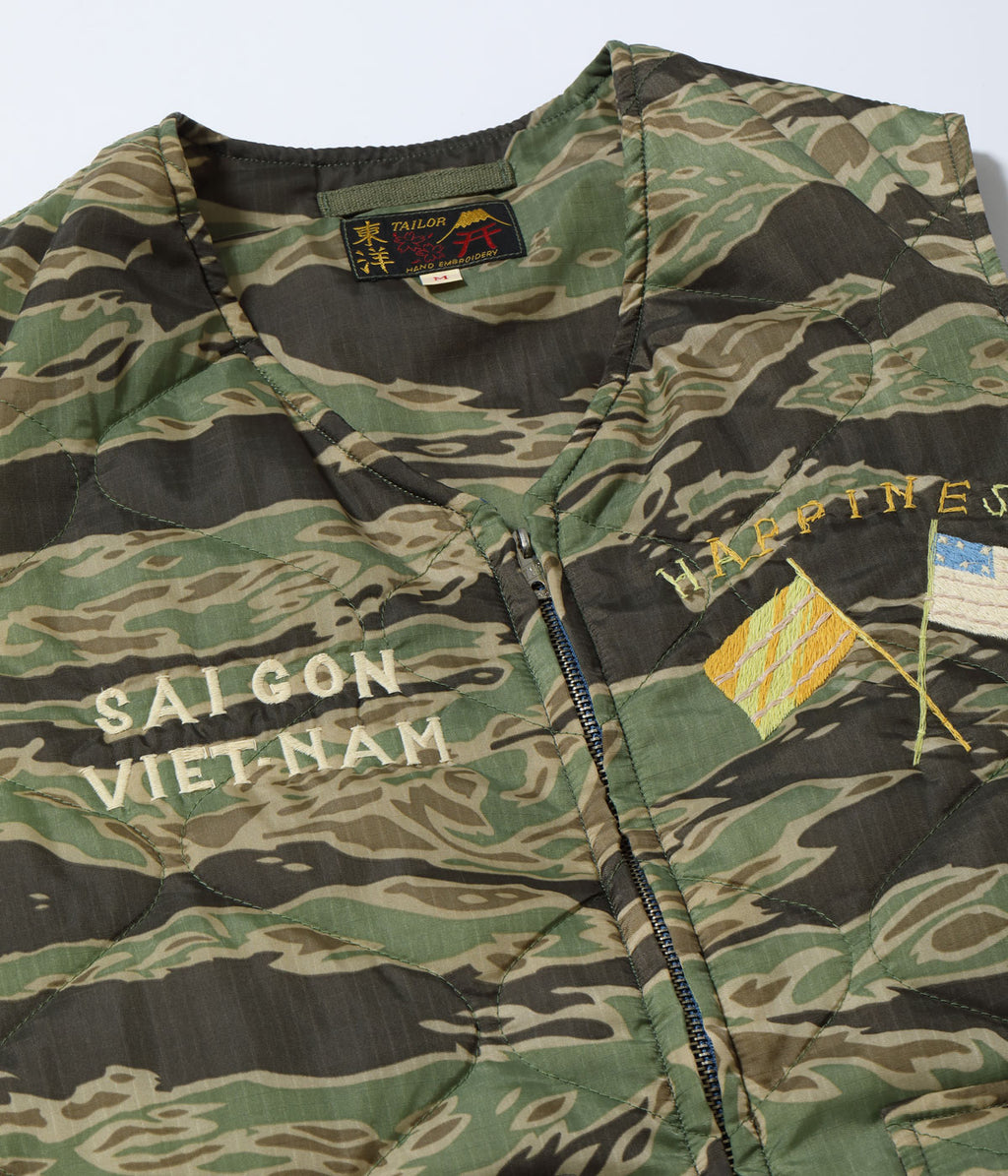 Early 1960s Style Vietnam Liner Vest “VIET-NAM TIGER”