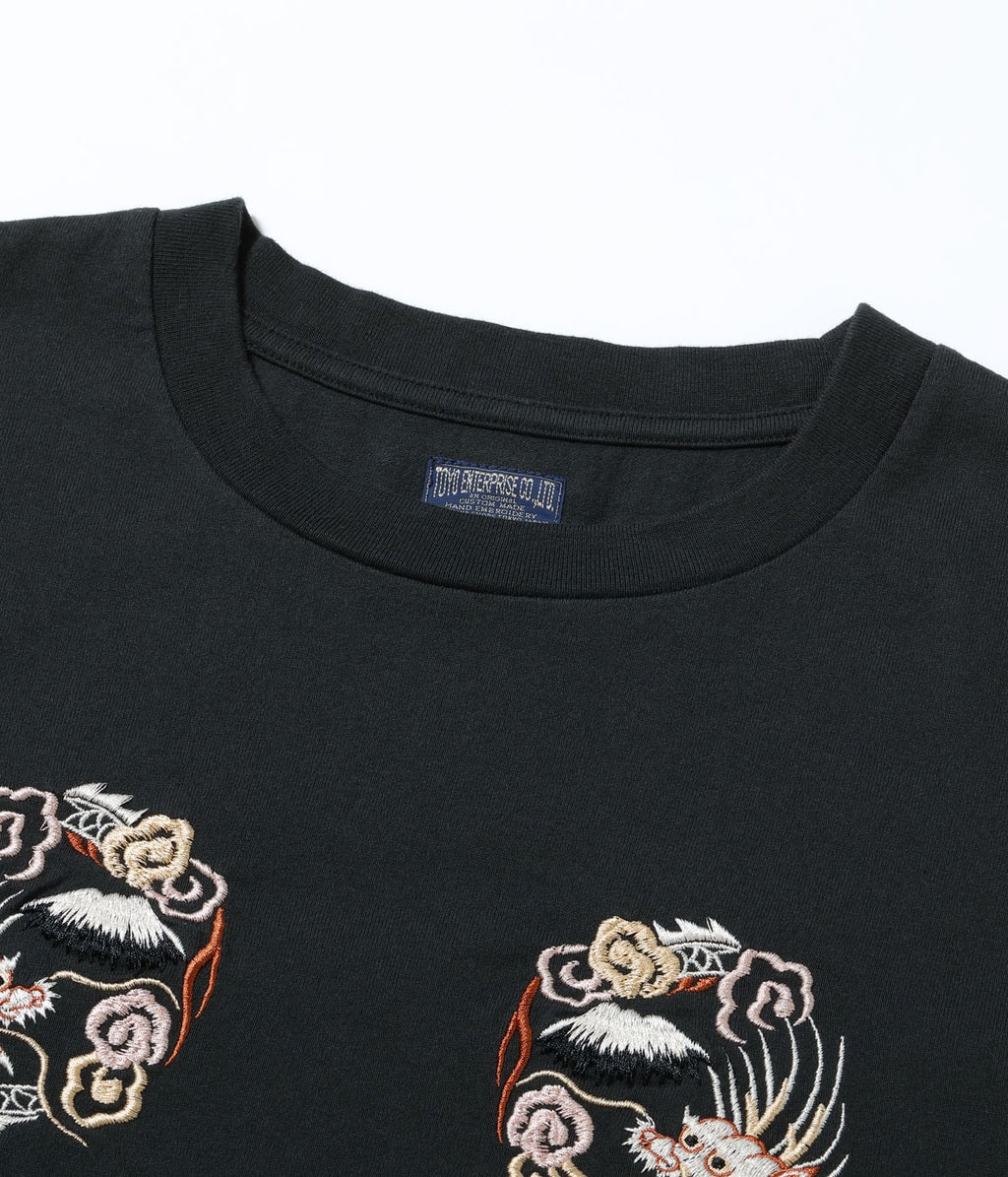 LONG SLEEVE SUKA T-SHIRT EMBROIDERED “DRAGON”