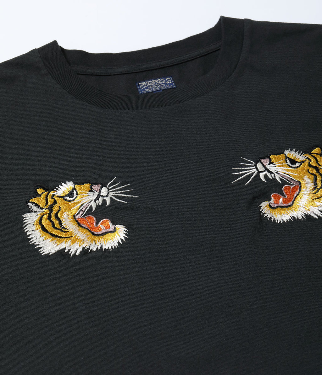 LONG SLEEVE SUKA T-SHIRT EMBROIDERED “TIGER”