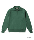 HALF ZIP SWEAT SHIRT - GREEN