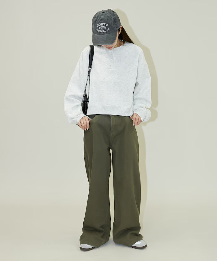 Henry Neck Sweat Pullover Limited Edition