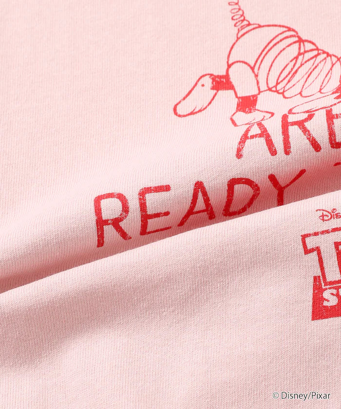 [TOY STORY] Exclusive Back Print Crew Neck T-Shirt / Slinky Dog [Limited Edition]
