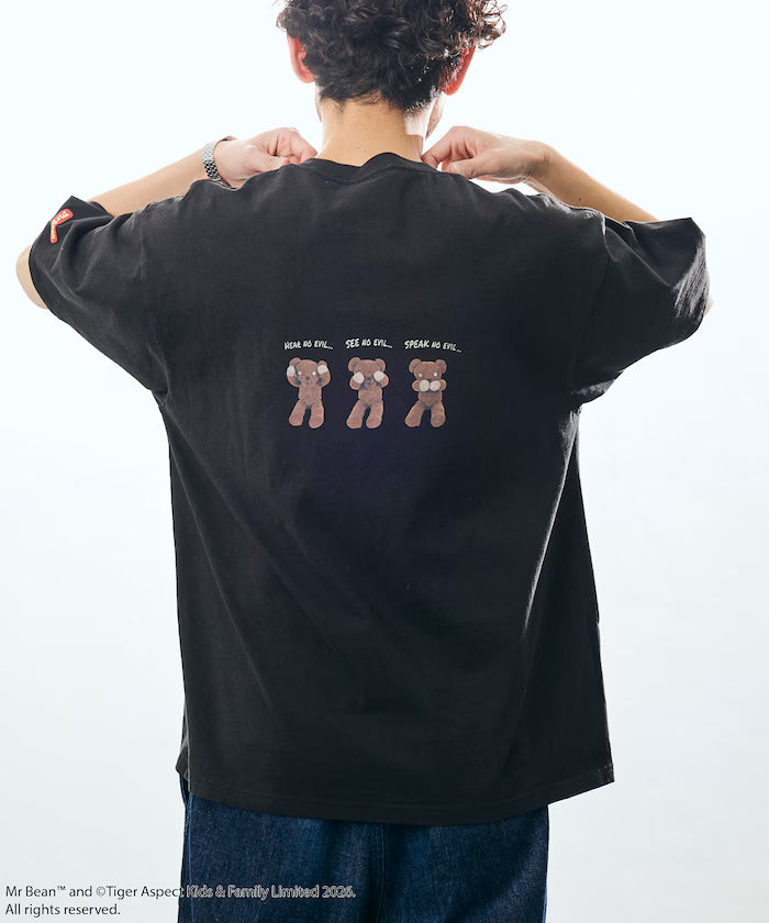 Mr. Bean Teddy Tee / Teddy Design Crew Neck T-Shirt