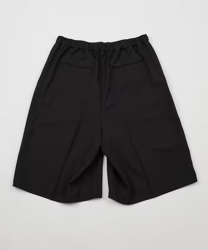 1-Tack Baggy Silhouette Slacks Short Pants