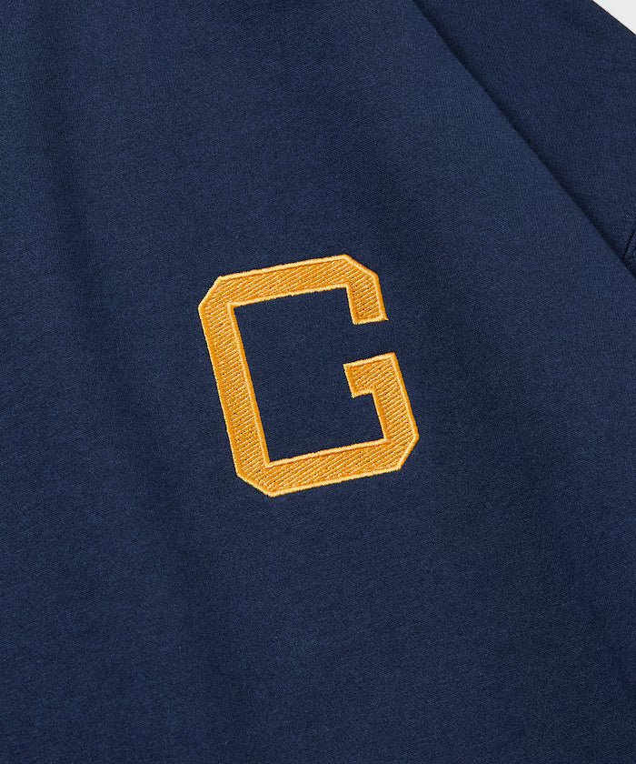 Big Silhouette Varsity Jacket Design Crew Neck Sweat / Back Print [Limited Edition]