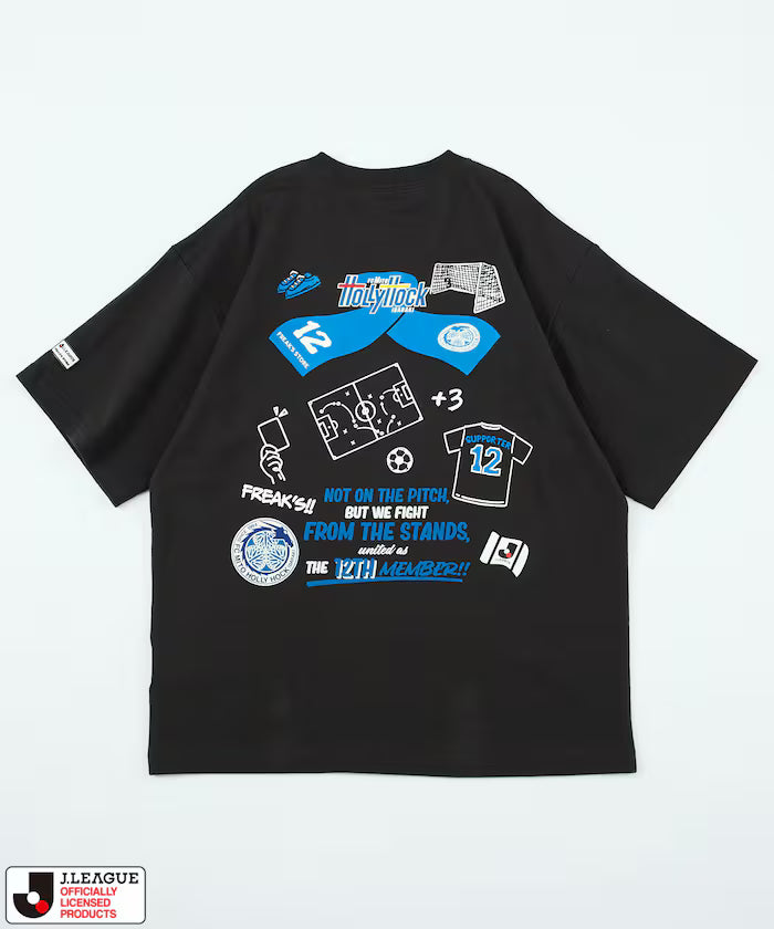[Sales Start on May 15, 12:00] J.LEAGUE × FREAK’S STORE Special Order SUPPORTERS SHORT SLEEVE TEE [Mito HollyHock]