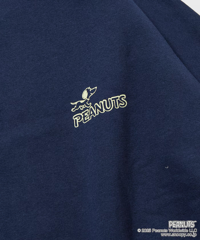 PEANUTS/Peanuts Exclusive Back Print Crew Neck Sweatshirt/Snoopy 【Limited Release】