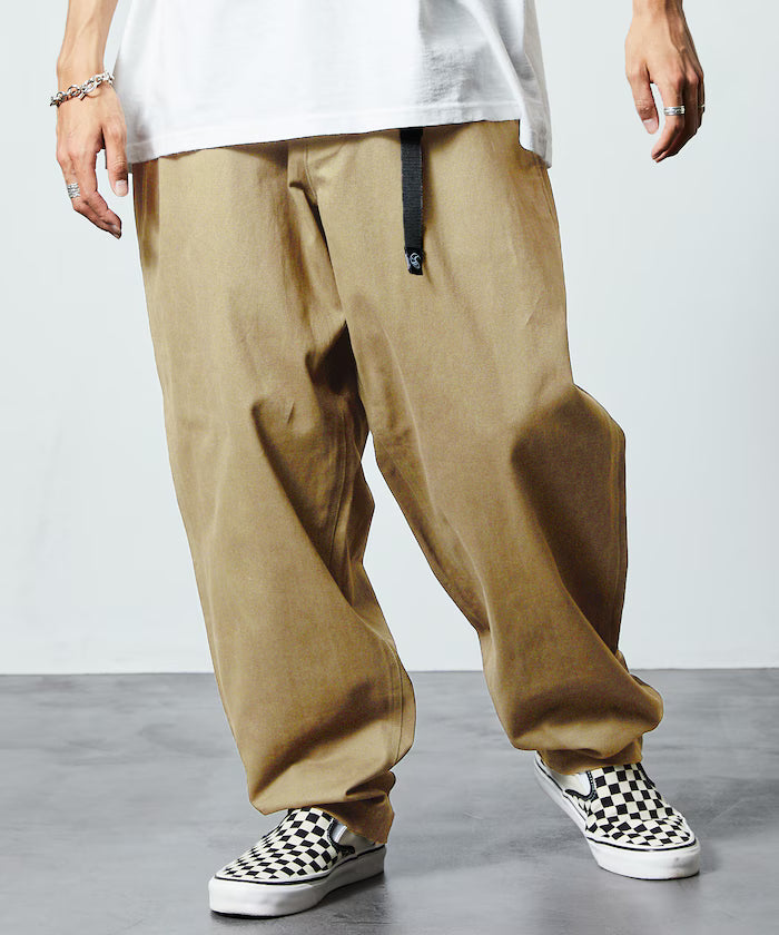 FREAK'S STORE OUTDOORS/Wide Silhouette Climbing Pants/Denim/Chino【Limited Edition】 - Beige