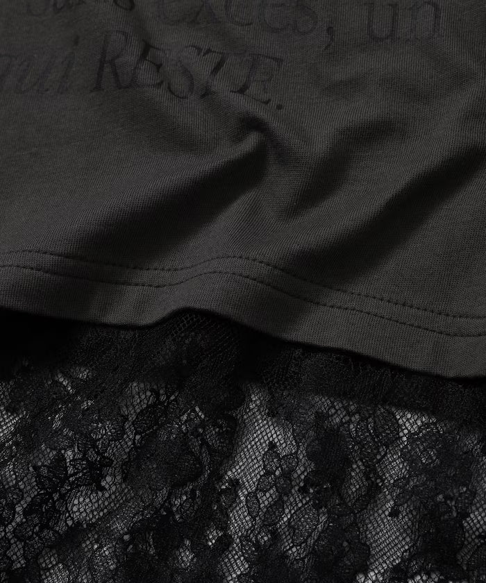 Lacedocking Print T-Shirt 【Limited Edition】