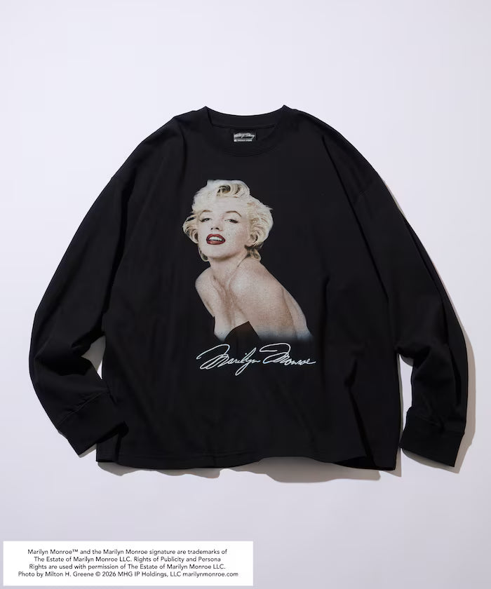 Special Order Marilyn Monroe L/S Cut Sew 'Red Sitting'