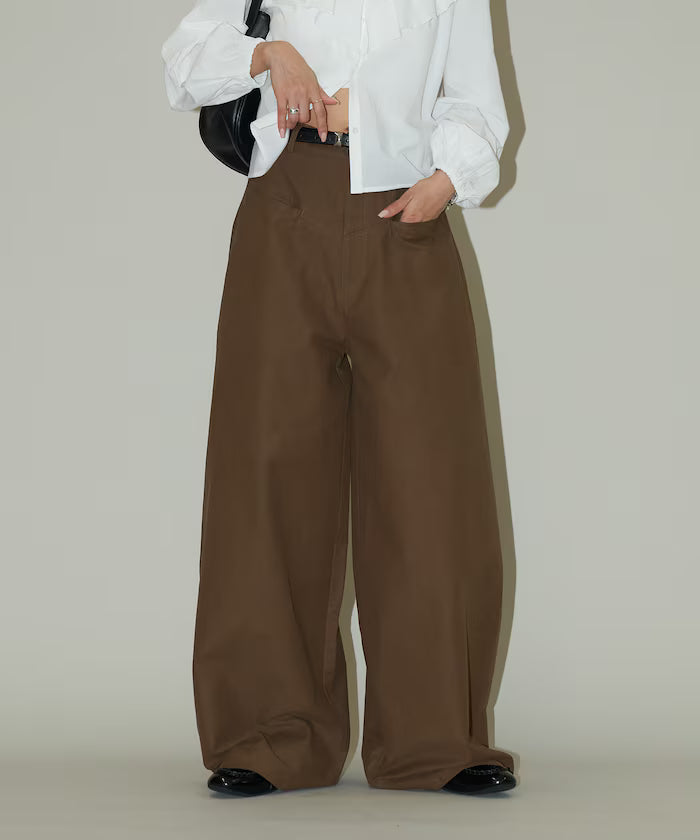 Barrel Pants with Slash Pocket Limited Edition