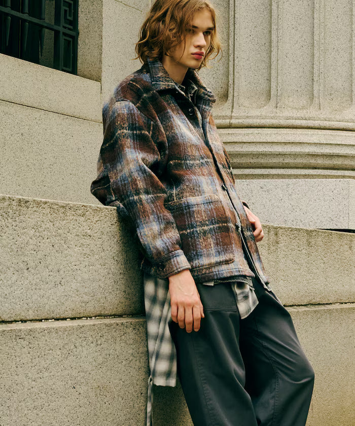 Shaggy Over Check Jacket [Limited Edition]