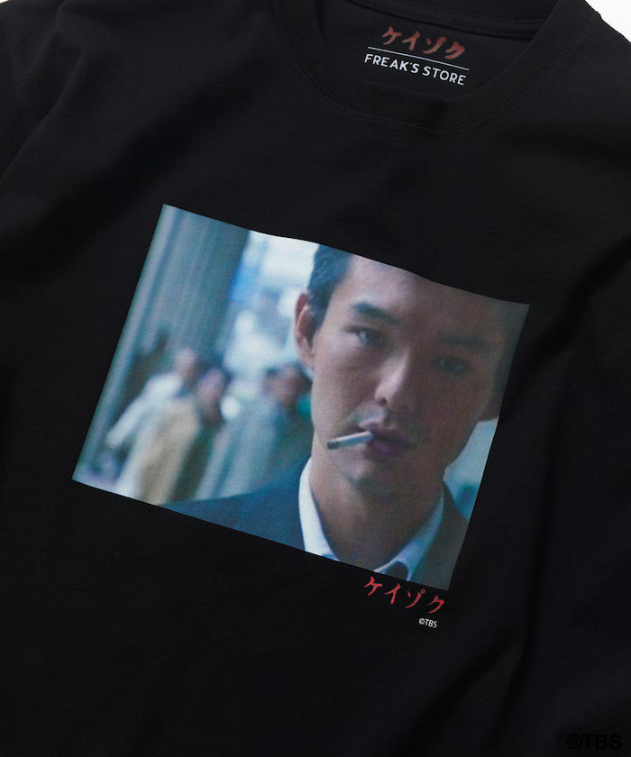 [March 13, 12:00 Release] TBS Drama 'Keizoku' Collaboration 'MAYAMA' Front Print Short Sleeve Crew Neck T-Shirt A