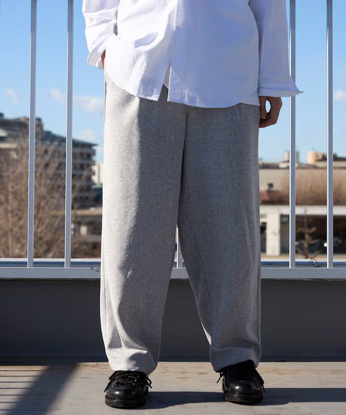 Spindle Summer Tweed Easy Wide Pants